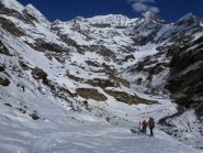 Si calzano gli sci a 1970m