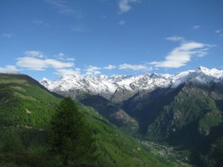 Panorama versp Gran Paradiso