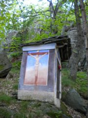 pilone votivo poco dopo la partenza