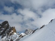 L'Argentera esce dalle nubi...