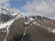 12 - innevamento al passo Clopacà... particolari le cornici di neve in direzione Ovest