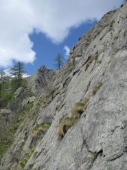 Parete sud di Cima Lasin