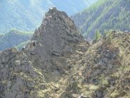 Zoom su Cima Lasin, dalla Comba del Pianei