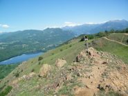 Panorama dalla vetta.