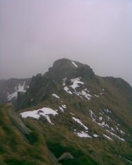 Brevissima apertura poco sotto la cima