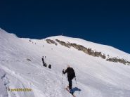 Affollamento odierno al Lucendro.