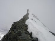 in cima al Terrarossa