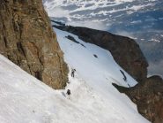 il traversino sotto l'Hubschhorn