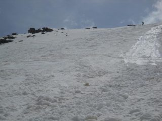 In discesa dal colle delle Rocce