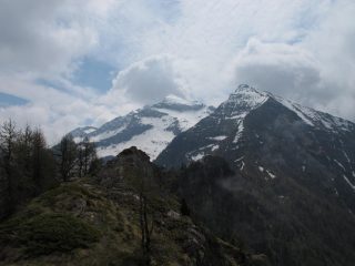 Dalla cima, Champlon a dx e Soleron a sx