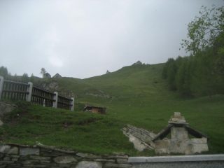 una parte dell'alpe Piazzeno