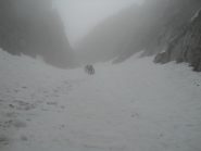 quasi all'uscita con un residuo di nebbia