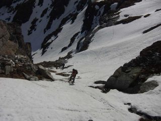 Uscita sopra le cascate