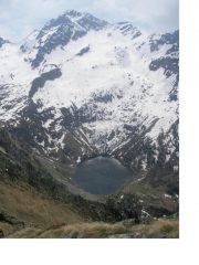 Il Lago di Frudiera e il M.Nery dal M.Rena