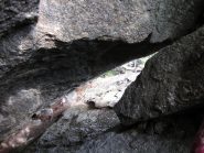 passaggio nel buco del terzo tiro