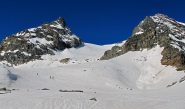 Qui una volta c'era il fronte del ghiacciaio