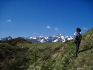 Arrivando al colle Pianessa appare l'alta valle