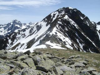 Testa Cairiliera vista da Funs Ciarnièr
