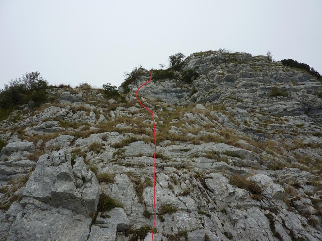 2° tiro (la bella paretina finale non ben visibile)