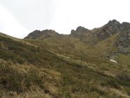 Canale che porta alla cima 