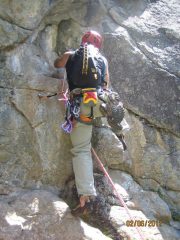 Rampiu all'attacco dello strapiombino