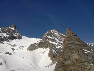 all'uscita della sella quotata 2720