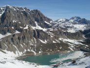 Vista sul lago del Serrù