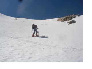 Qui si sfiorano i 45° di pendenza...