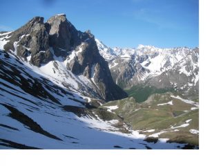 L'Aig. de Lauzet...salendo alla Cassille.