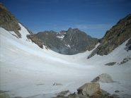 il colle ancora innevato