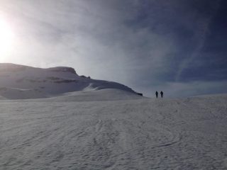 In salita