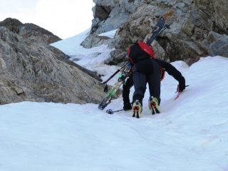 .... che risaliamo con picca e ramponi