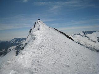 Verso la cima