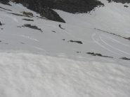 Discesa dal sentiero estivo