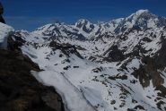Il Monte Bianco ed il suo versante Ovest