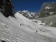 Fronte del glacier noir