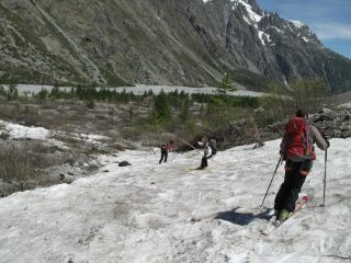 fine della neve