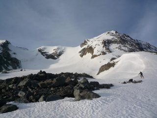 salendo al Col de Roches