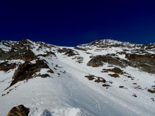 Pendio visto dal Bivacco
