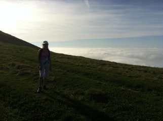 Prima volta....sopra alle nuvole