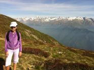 con il Granparadiso alle spalle