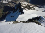 tutta la cresta percorsa