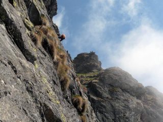 In discesa dalla Via del Tetto