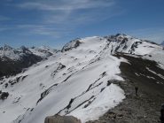 La cresta per il Terra Nera