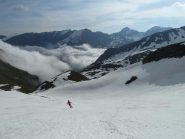 Discesa dalla breche de la Ruine