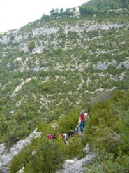 appena sotto al rifugio Chalet de La Maline
