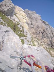 L'uscita dalla via...