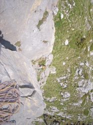 Il tiro dopo la cengia...