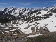 02 - gli ultimi tornanti visti dall'alto