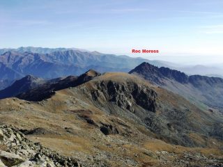 Ciriunda e Rocca Moross con la sua cresta